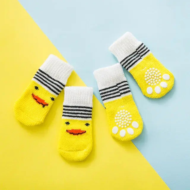 PawsGrip - Anti-Slip Dog Socks Set
