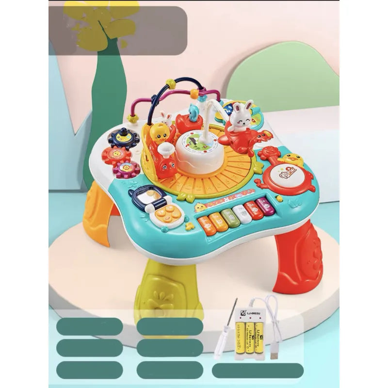 GiggleGlow - Baby's Activity Table