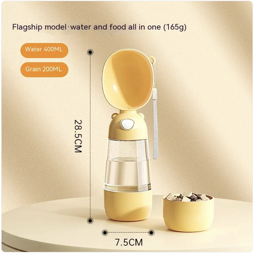 HydraPup – Portable Dog Water Bottle & Feeder Cup