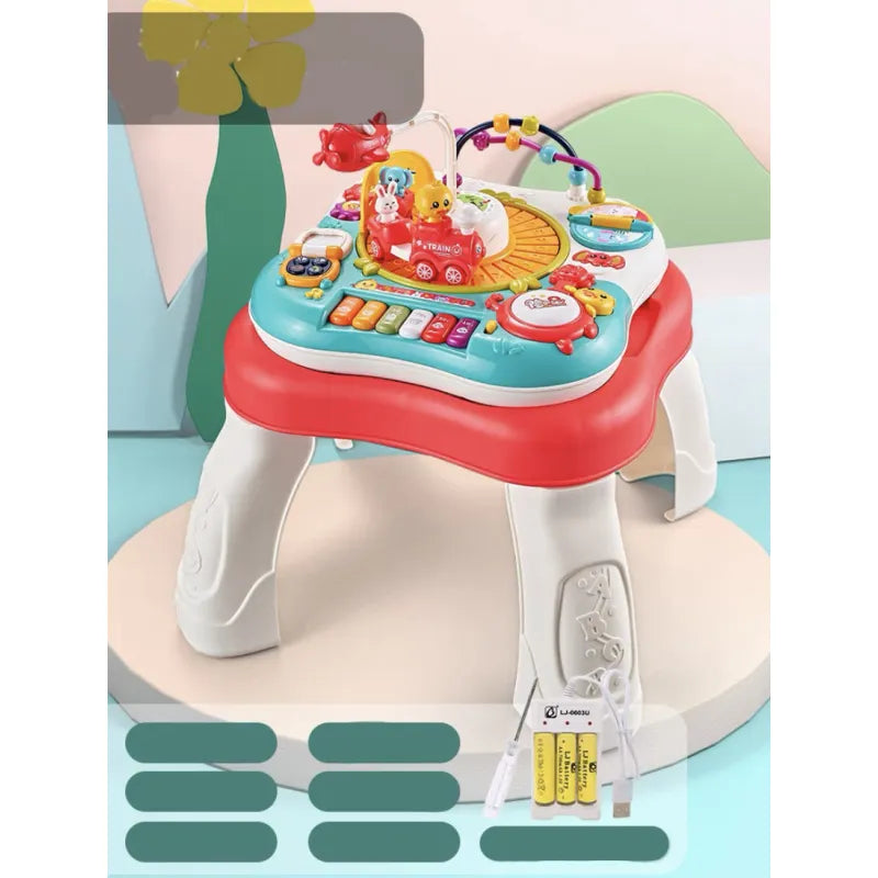 GiggleGlow - Baby's Activity Table