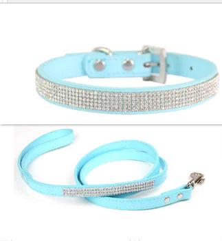 GlitterPaws - Premium Rhinestone Dog Collar