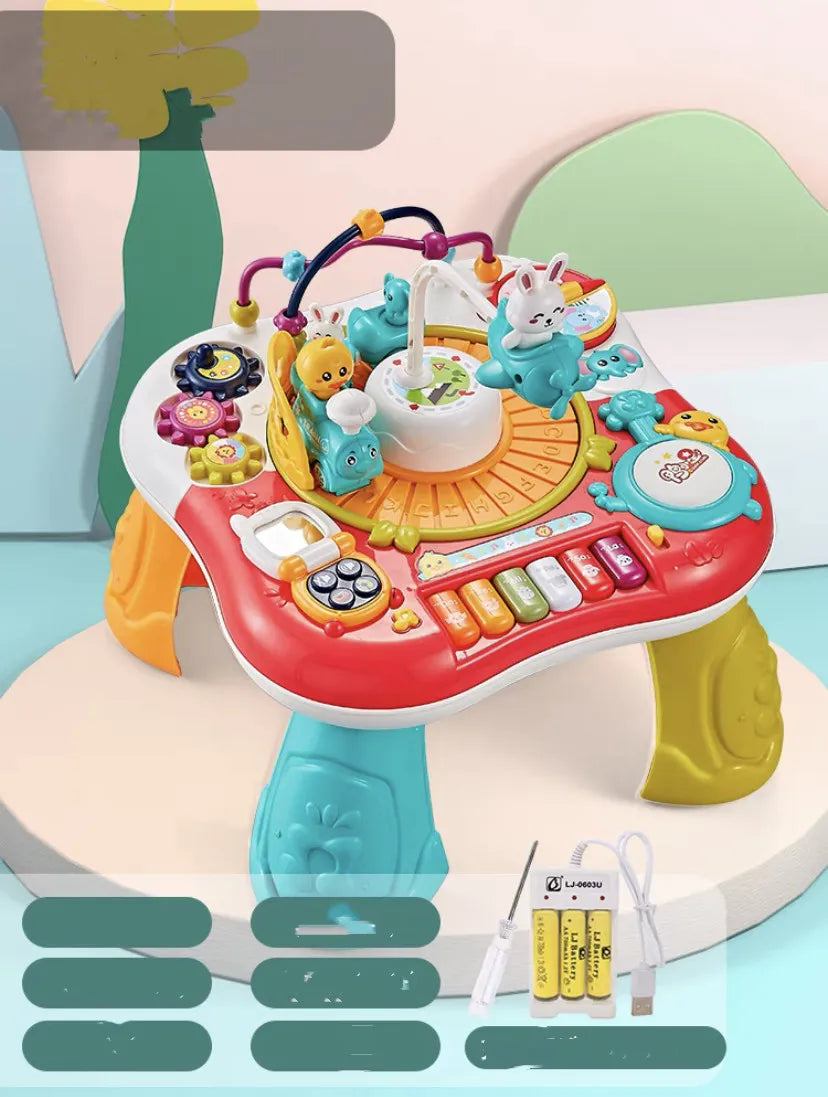 GiggleGlow - Baby's Activity Table
