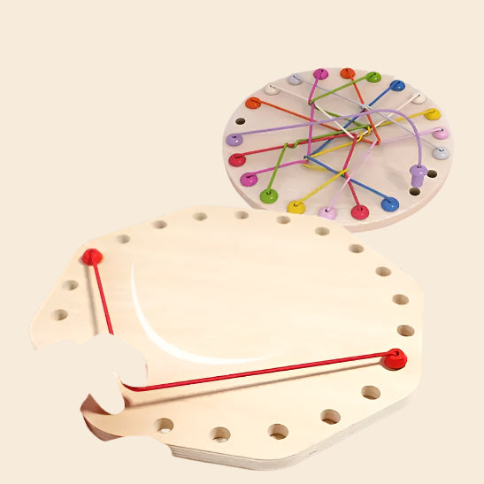 MindTwist - Wooden Rope Puzzle Toy