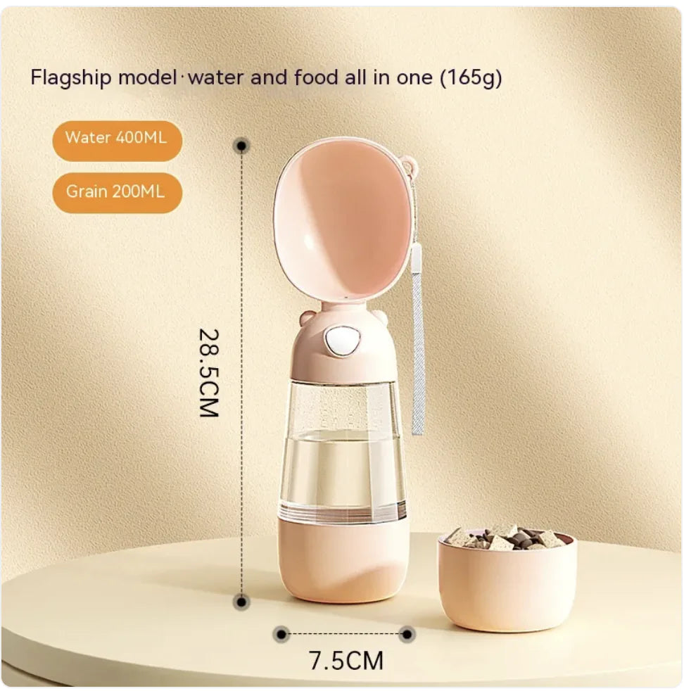 HydraPup – Portable Dog Water Bottle & Feeder Cup