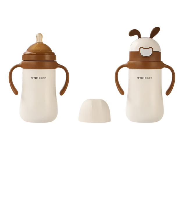 ThermoGrip - Stainless Steel Thermal Baby Bottle