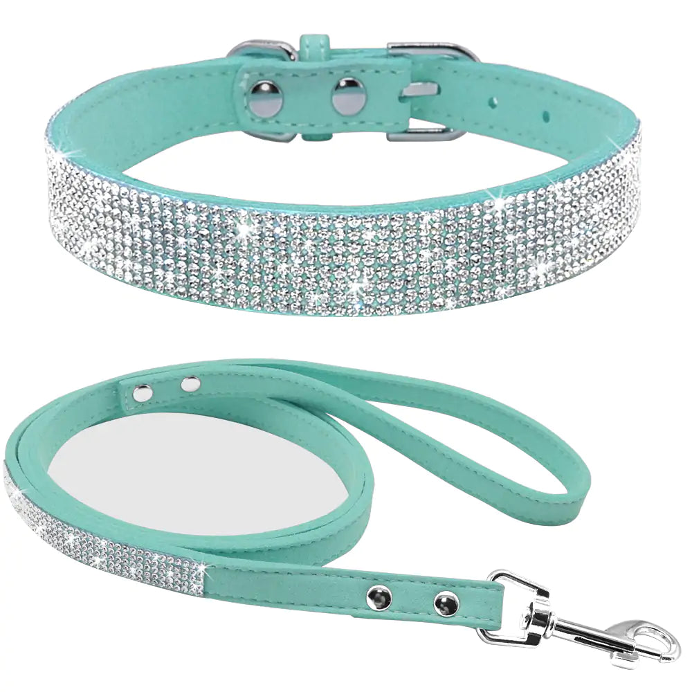 GlitterPaws - Premium Rhinestone Dog Collar