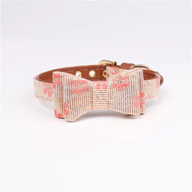 BowWow Charm - Cute Bowknot Pets Collars