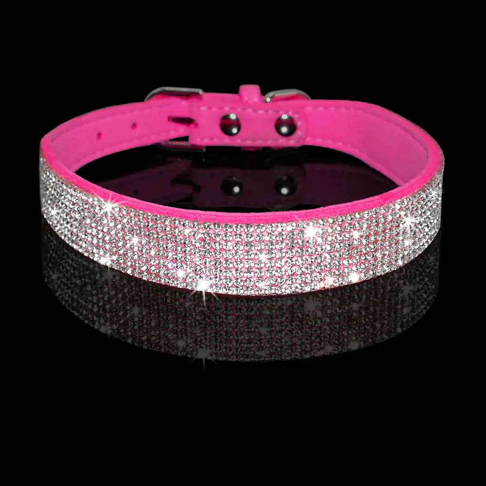 GlitterPaws - Premium Rhinestone Dog Collar