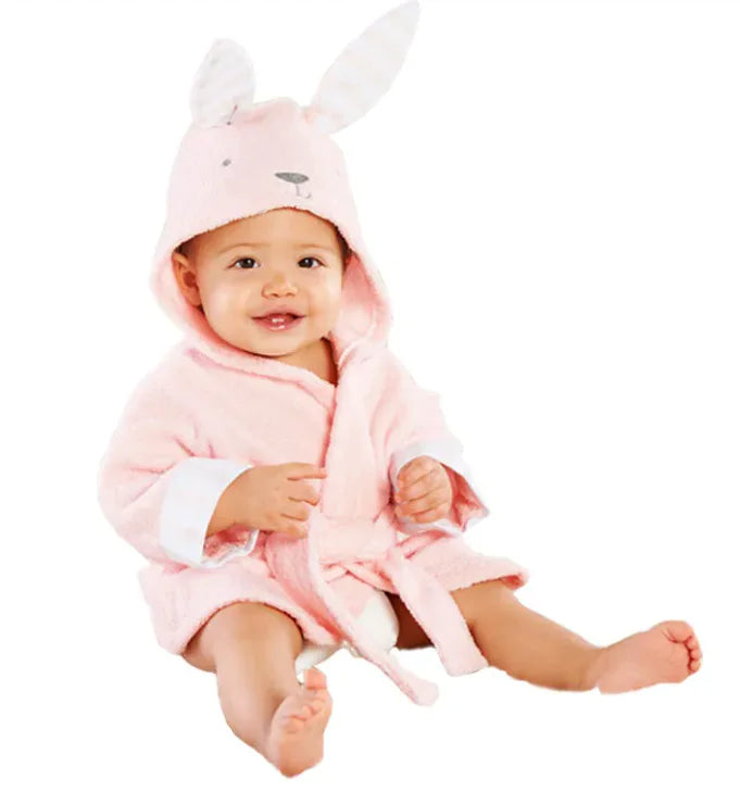 CuddleCritters - Cozy Infant Bathrobe