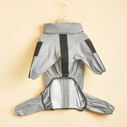 SafeSplash - Reflective Dog Raincoat