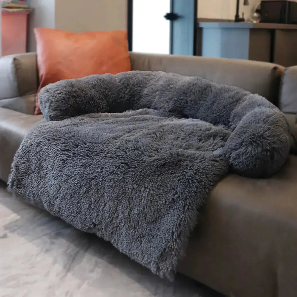 SnuggleNest Calming Bed – The Ultimate Cozy Retreat for Your Pet