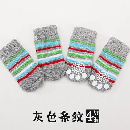 PawsGrip - Cute Anti-Slip Dog Socks Set