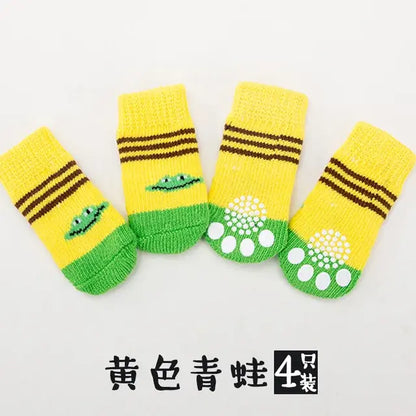 PawsGrip - Cute Anti-Slip Dog Socks Set