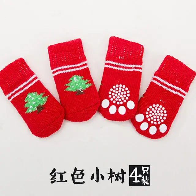 PawsGrip - Cute Anti-Slip Dog Socks Set