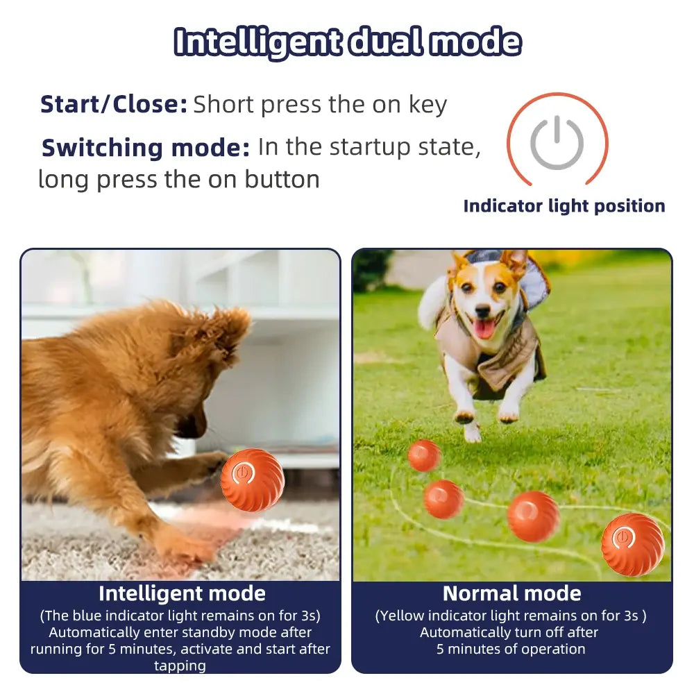 PlayBounce - Smart Pet Toy Ball