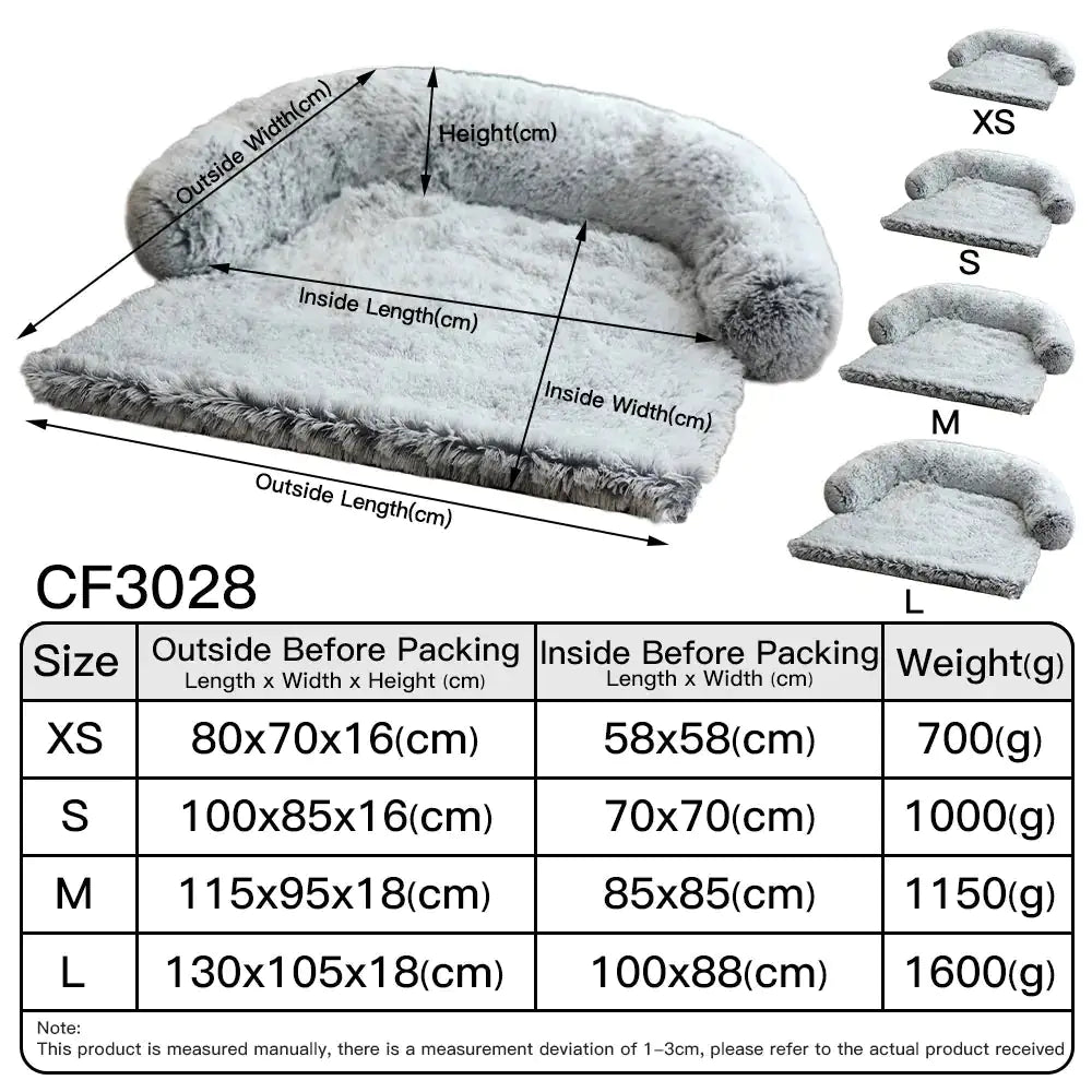 SnuggleNest Calming Bed – The Ultimate Cozy Retreat for Your Pet