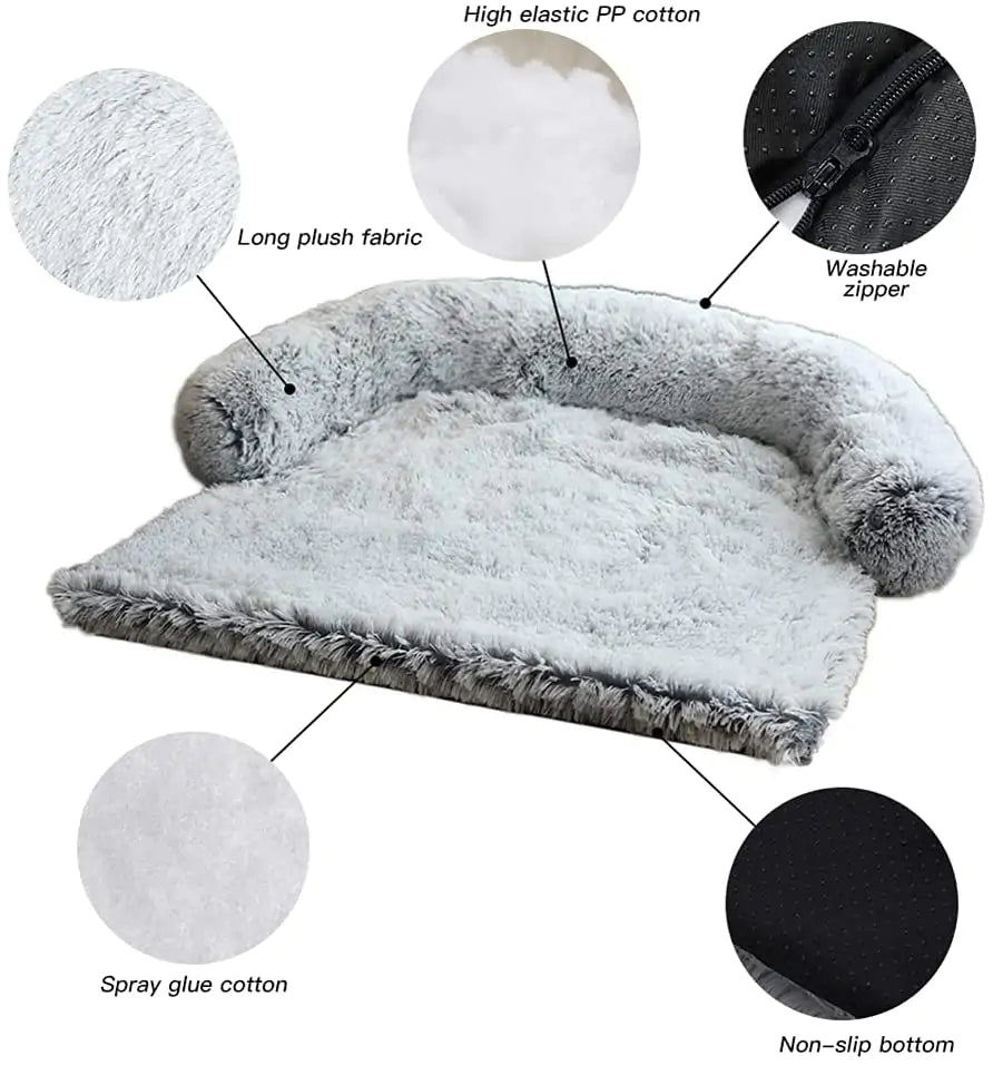 SnuggleNest - Dog Bed Cushion