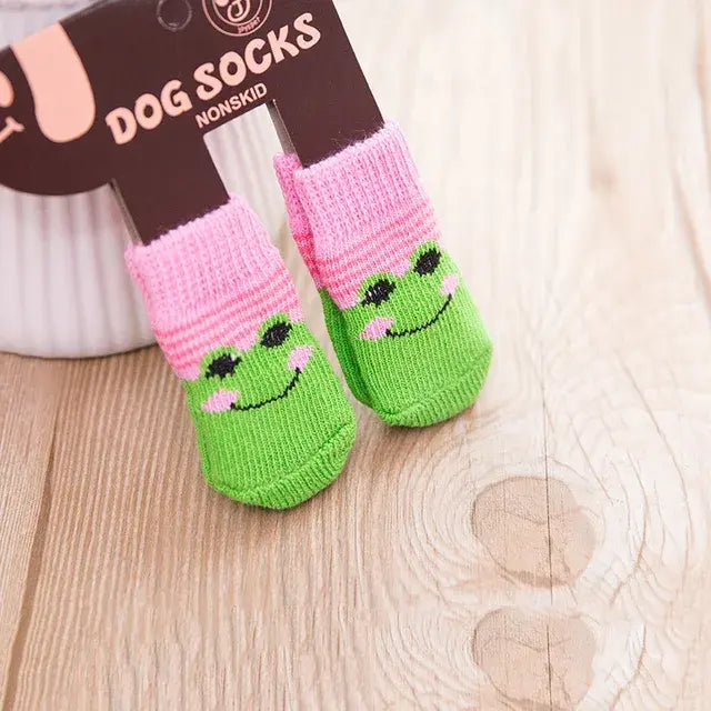 PawsGrip - Cute Anti-Slip Dog Socks Set