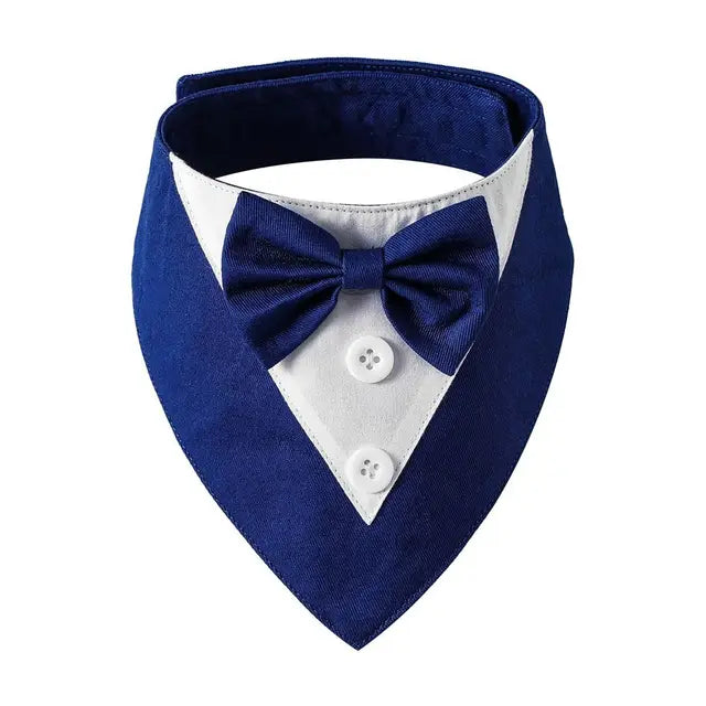 PawElegance - Formal Dog Tuxedo Bow Tie Bandana