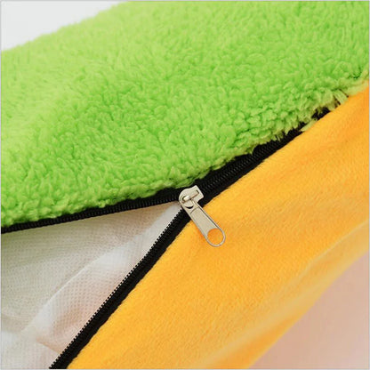 SnugglePuff - Cute Hot Dog Pet Bed
