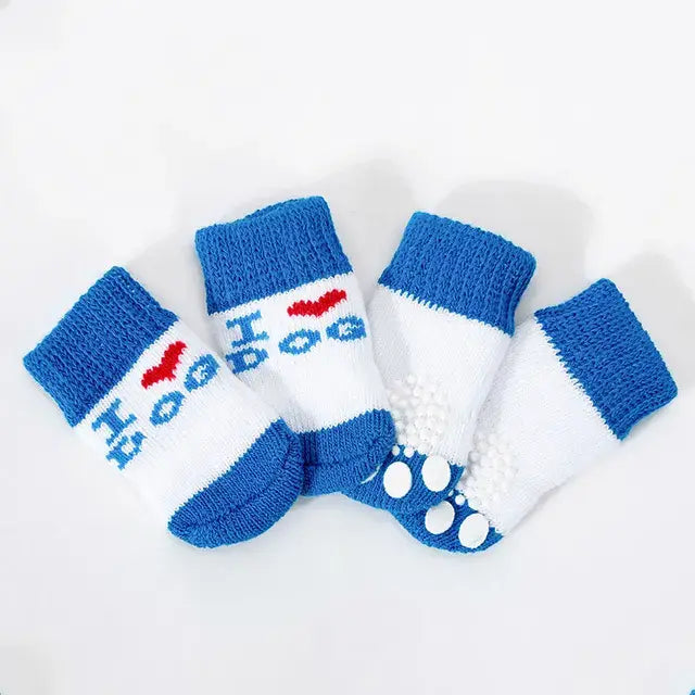 PawsGrip - Cute Anti-Slip Dog Socks Set