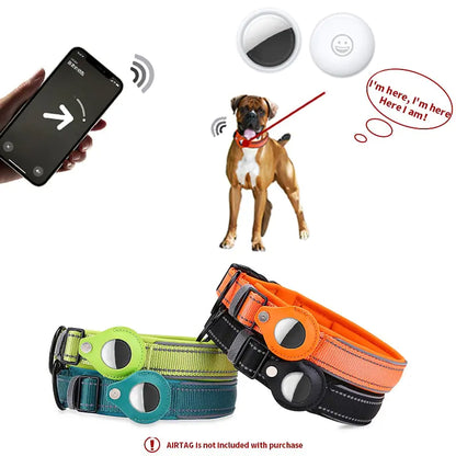 TrackMate - Pet Finder Collar for Apple Airtag