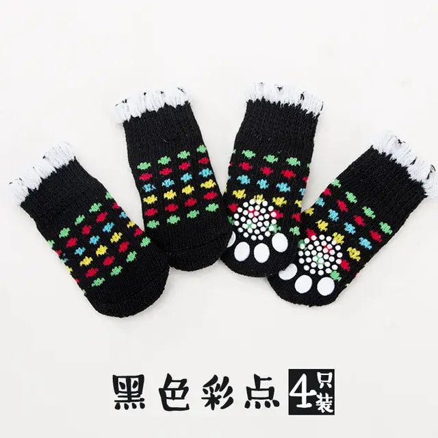 PawsGrip - Cute Anti-Slip Dog Socks Set