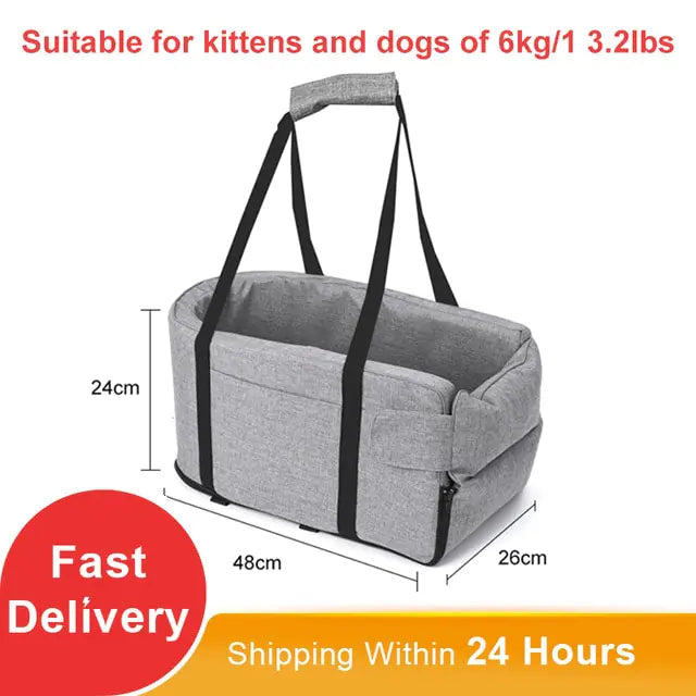 PetPlush- Portable Pet Bed & Travel Protector