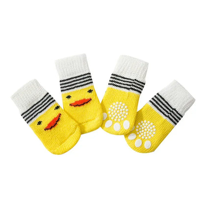 PawsGrip - Cute Anti-Slip Dog Socks Set