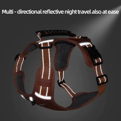 ReflectRide - The Ultimate Safety & Comfort Harness for Pets