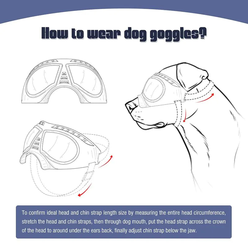 WoofWear - Cool Dog Sunglass with UV Protection