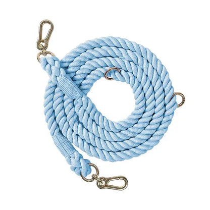 PawVibe - Braided Cotton Rope Dog Leash