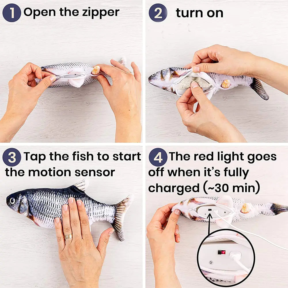 FlopFun - Electronic Floppy Fish Toys