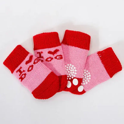 PawsGrip - Cute Anti-Slip Dog Socks Set