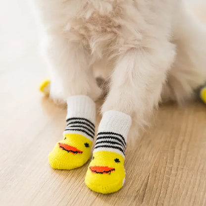 PawsGrip - Cute Anti-Slip Dog Socks Set