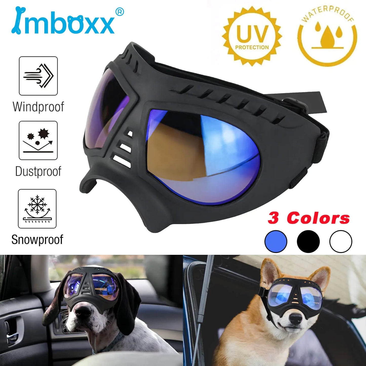 WoofWear - Cool Dog Sunglass with UV Protection