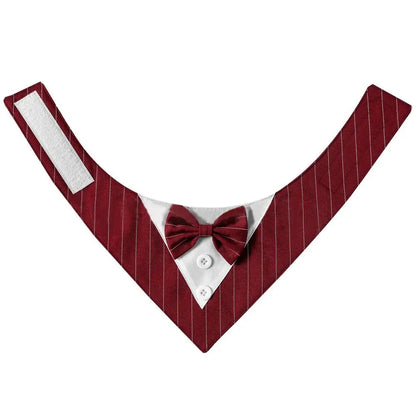 PawElegance - Formal Dog Tuxedo Bow Tie Bandana