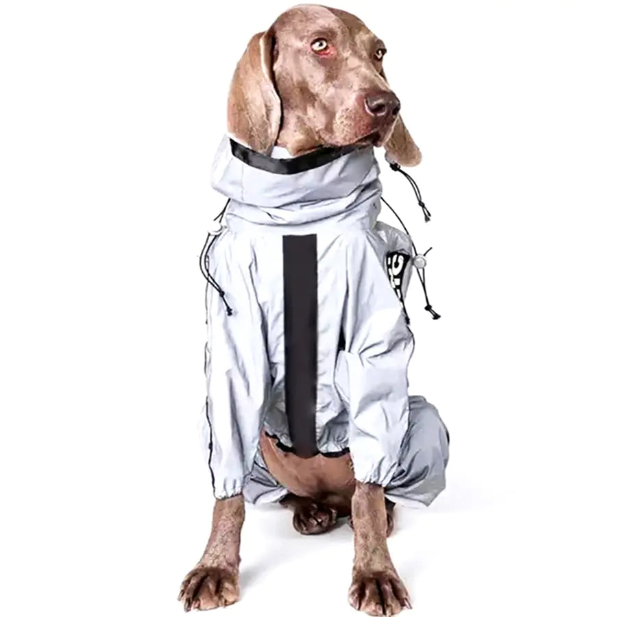 SafeSplash - Reflective Dog Raincoat