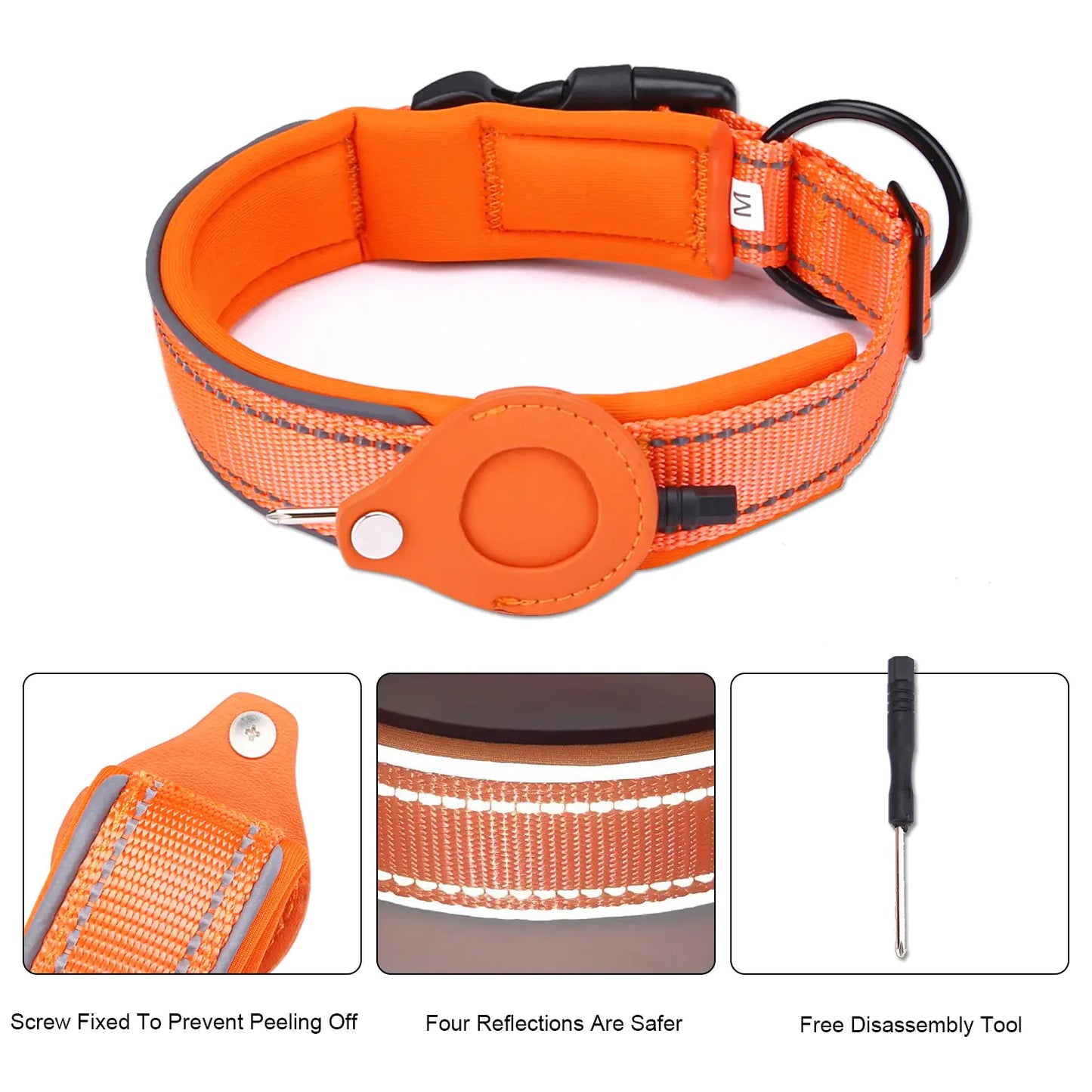 TrackSafe - Airtag Dog Collar