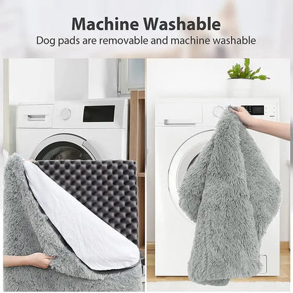 SnuggleNest - Plush Washable Dog Bed