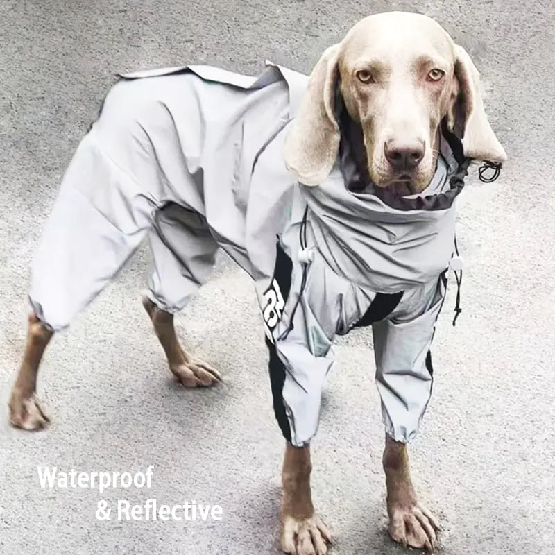 SafeSplash - Reflective Dog Raincoat