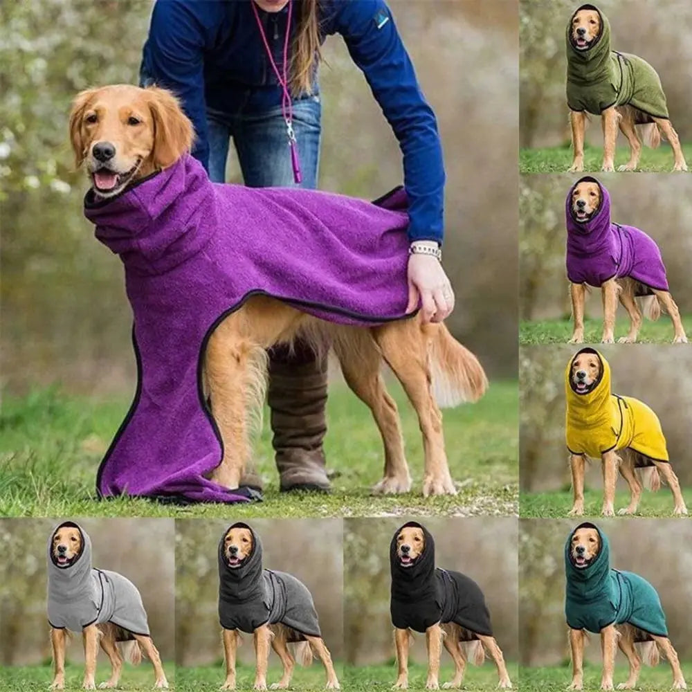 SoggyPaws - Dog Microfiber Bathrobes